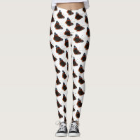 Atalanta Butterly Pattern Legging
