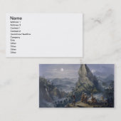 Ataraipu oder der Felsen des Teufels, 'von den Visitenkarte (Vorne/Hinten)