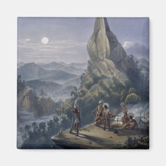 Ataraipu oder der Teufel's Rock, von "Ansichten in Magnet (Vorne)