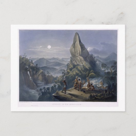 Ataraipu oder der Teufel's Rock, von "Ansichten in Postkarte (Vorderseite)