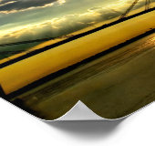 Atardecer en Corrientes Poster (Ecke)