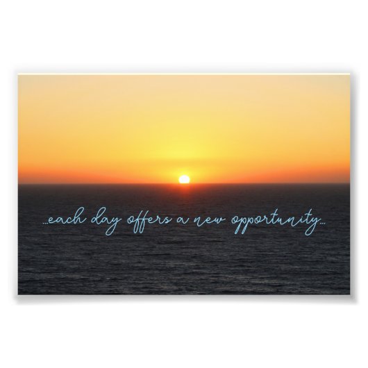 Atardecer Fotodruck (Vorne)