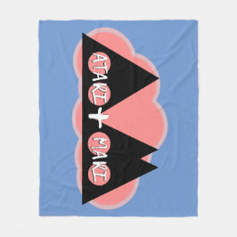 ATARI+MARI-Logo Fleecedecke