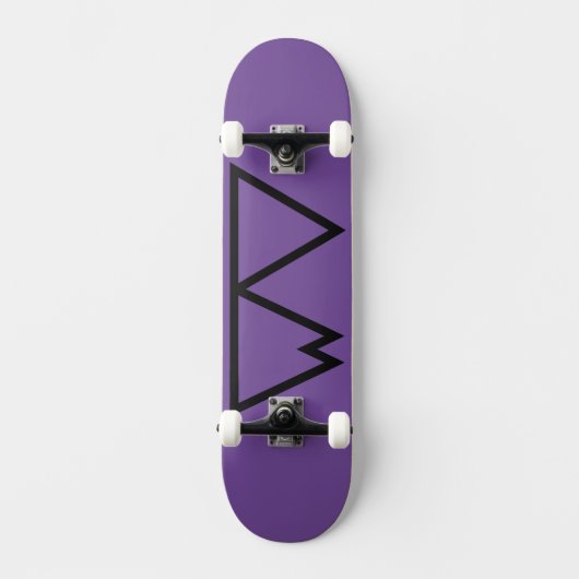 ATARI+MARI-Logo-Skateboard Skateboard (Vorderseite)