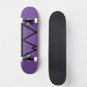 ATARI+MARI-Logo-Skateboard Skateboard (Vorderseite)