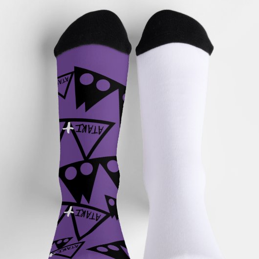 ATARI+MARI-Logo-Socken Socken (Oben)