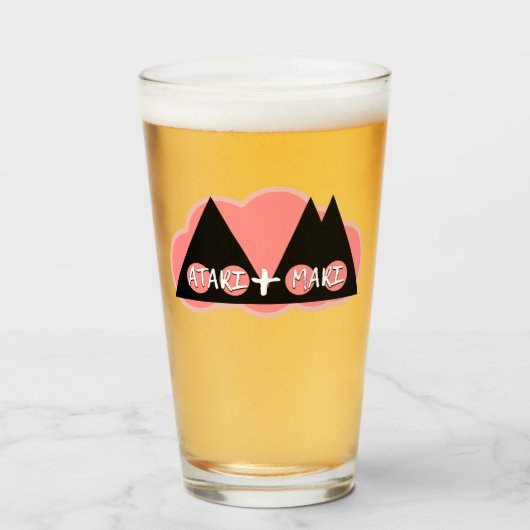 ATARI+MARI Logo Tumbler (Vorne (Gefüllt))