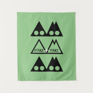 ATARI+MARI-Logo Wandteppich