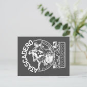 ATASCADERO KALIFORNIEN - SONNENGÄRTEN POSTKARTE (Stehend Vorderseite)