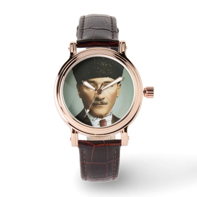 Ataturk Armbanduhr (Vorderseite)