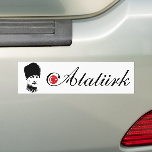 Ataturk Autoaufkleber (Auf Auto)