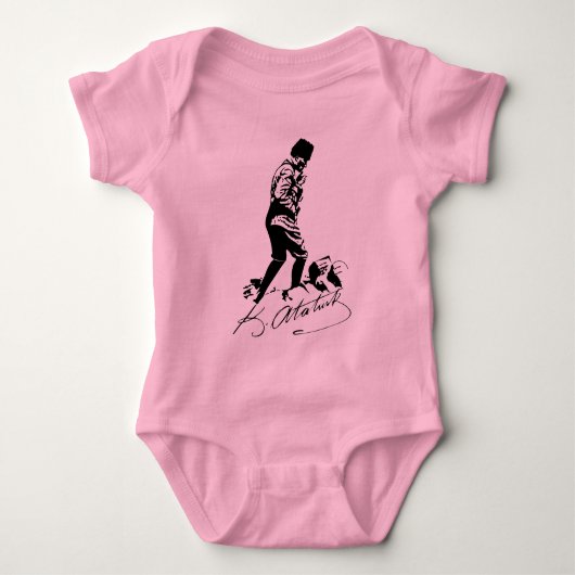 Ataturk Baby Strampler (Vorderseite)