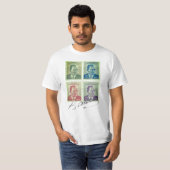 Atatürk Briefmarke T-Shirt (Vorne ganz)