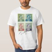 Atatürk Briefmarke T-Shirt (Vorderseite)