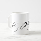 Ataturk Kaffeetasse (Vorderseite Links)