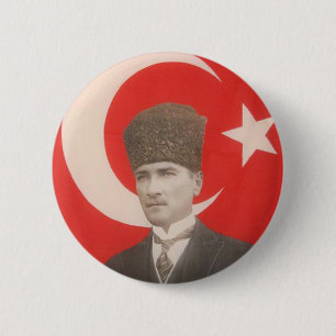 Ataturk Knopf Button