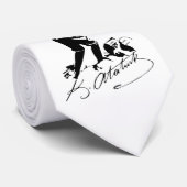 Ataturk Krawatte (Gerollt)