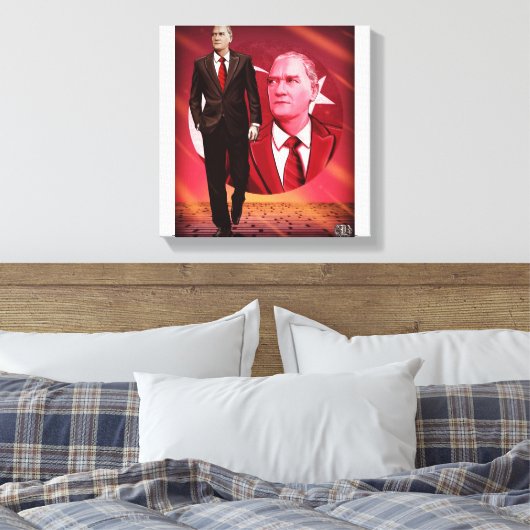 Atatürk Resim Leinwanddruck (Insitu (Schlafzimmer))
