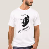 Ataturk T - Shirt mit Zeichen (Vorderseite)