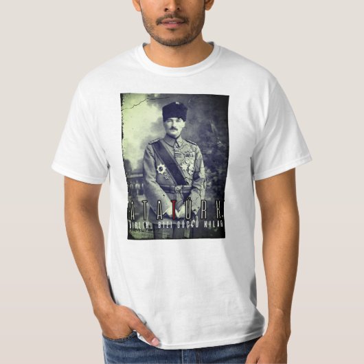 Atatürk, Türkei, türkische Geschichte, digitales P T-Shirt (Vorderseite)
