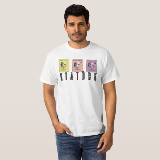 Atatürk Zitat  T-Shirt (Vorne ganz)