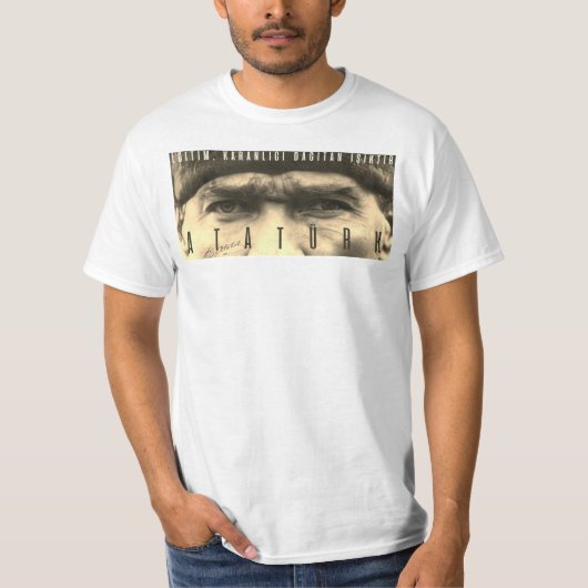 Atatürk Zitat  T-Shirt (Vorderseite)