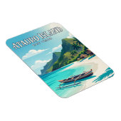 Atauro-Insel Osttimor Magnet (Rechte Seite)