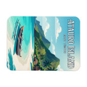 Atauro-Insel Osttimor Magnet (Horizontal)