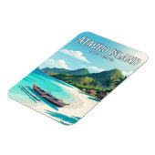 Atauro-Insel Osttimor Magnet (Linke Seite)
