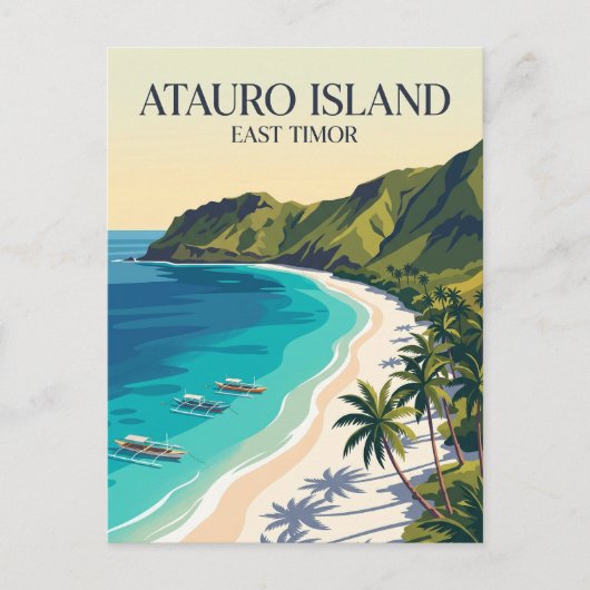 Atauro-Insel Osttimor Postkarte (Vorderseite)