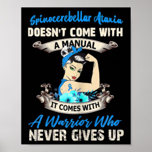 Ataxia kommt nicht mit einem Handbuch Poster