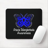 Ataxia Telangiectasia Awareness Warrior Support Bl Mousepad (Mit Mouse)
