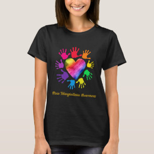 Ataxia Telangiectasia Bewusstseins Hände Ataxia Te T-Shirt
