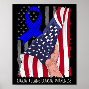 Ataxia Telangiectasia Sensibilisierung der amerika Poster