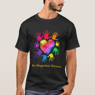 Ataxia Telangiektasie Bewusstsein Hände Ataxia Tel T-Shirt