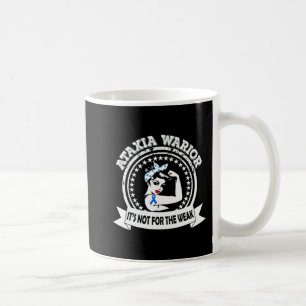 Ataxia Warrior Awareness Gift Long Sleeve T - Shir Kaffeetasse