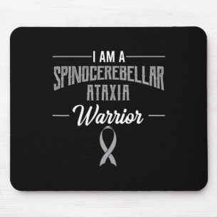 Ataxia Warrior Awareness Ribbon Sca Patient Mousepad