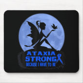 Ataxie Awareness T - Shirt21 Mousepad (Vorne)