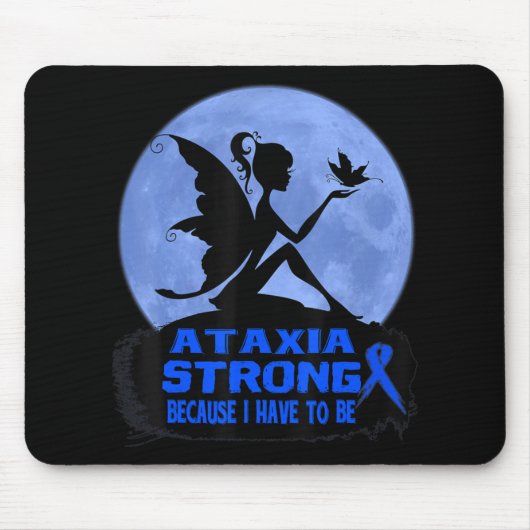 Ataxie Awareness T - Shirt21 Mousepad (Vorne)