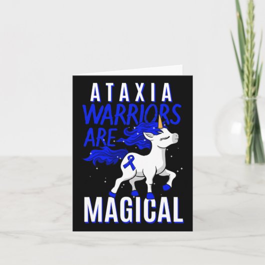 Ataxie Bewegungsstörung Dystaxia Friedrichs Uni Karte (Vorderseite)