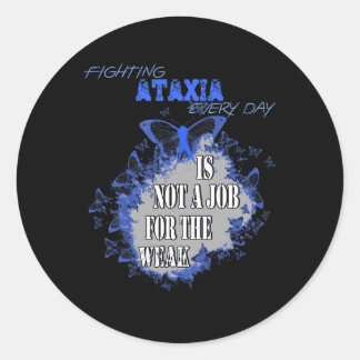 Ataxie-Bewusstsein 1 Runder Aufkleber