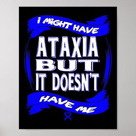 Ataxie-Bewusstsein 4  Poster (Vorne)