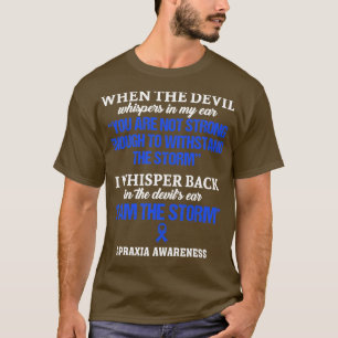 Ataxie Bewusstsein, dass ich der Sturm in dieser F T-Shirt