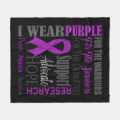 Ataxie Neurologische Erkrankung Fleecedecke (Vorderseite (Horizontal))