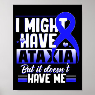 Ataxie Neurologisches Anzeichen Hemiataxia Blauer  Poster