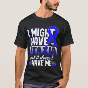 Ataxie Neurologisches Anzeichen Hemiataxia Blauer T-Shirt