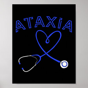 Ataxie Stethoskop Krankenschwester Neurologische H Poster