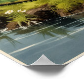 Atchafalaya-Becken Mardi Gras Poster (Ecke)