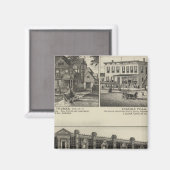 Atchison, Kansas Magnet (Vorderseite/Rückseite)