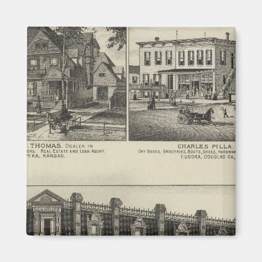 Atchison, Kansas Magnet (Vorne)